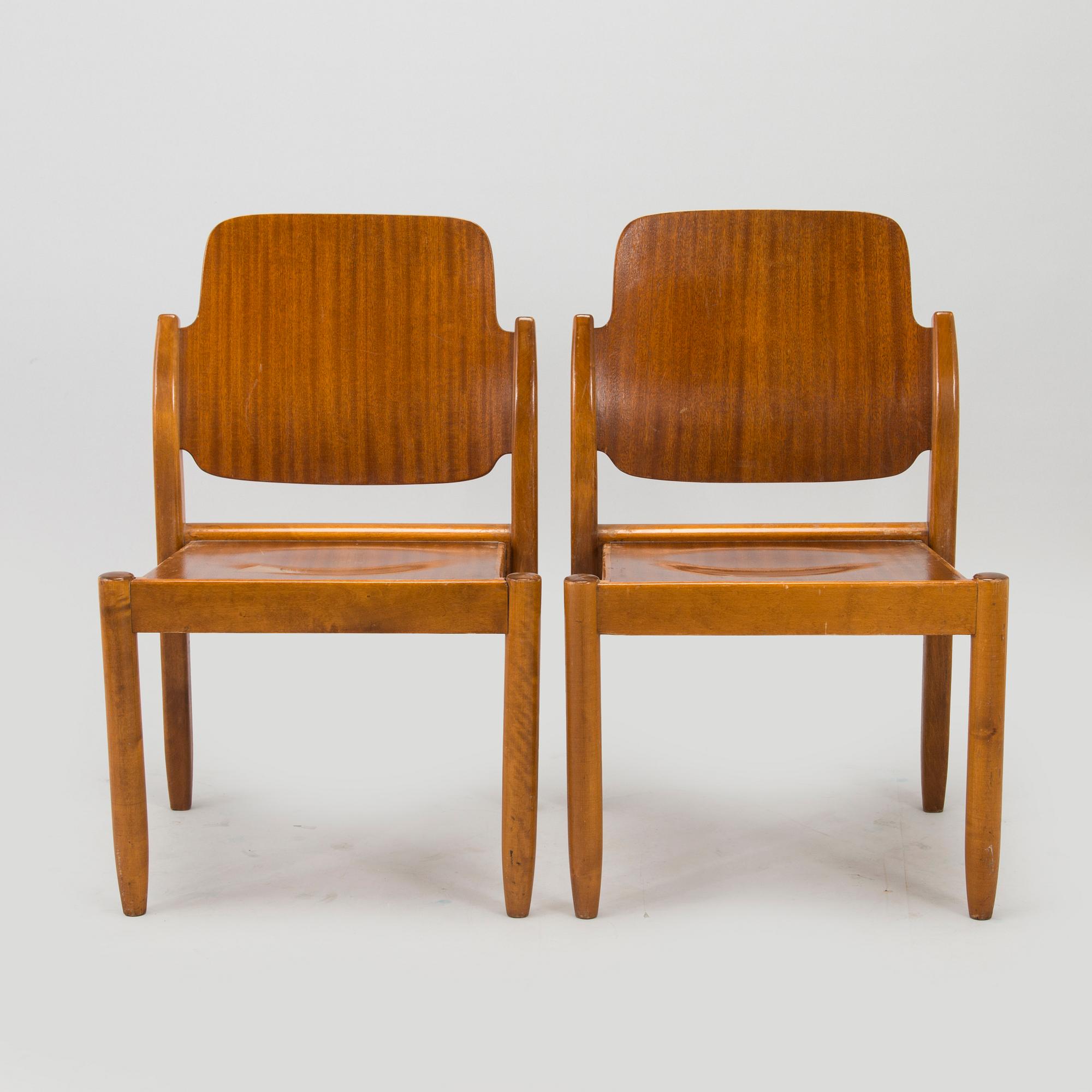 Gunnar Eklöf, Ten 1953s 'Åkerbloms chairs for Asko.
