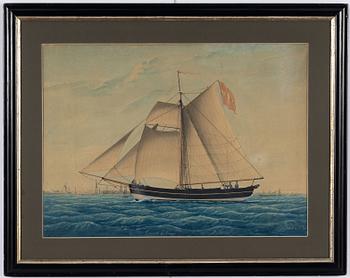 Peder Nielsen Foss, Jagten "Emanuel" af Dragör.