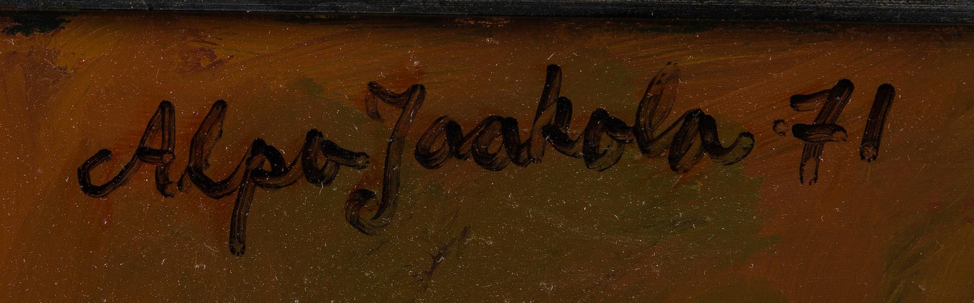 ALPO JAAKOLA, "LADY WITH A BLACK HAT".