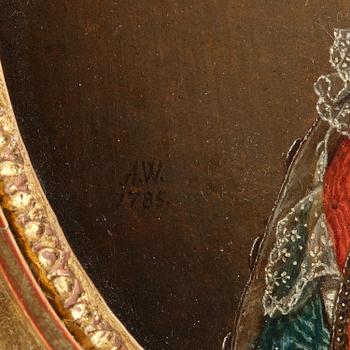 Adolf Ulrik Wertmüller, "Queen Marie-Antoinette" (1755-1793) & "King Louis XVI" (1754-1793) of France.