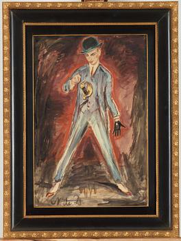 Nils von Dardel, Dandy with sword.