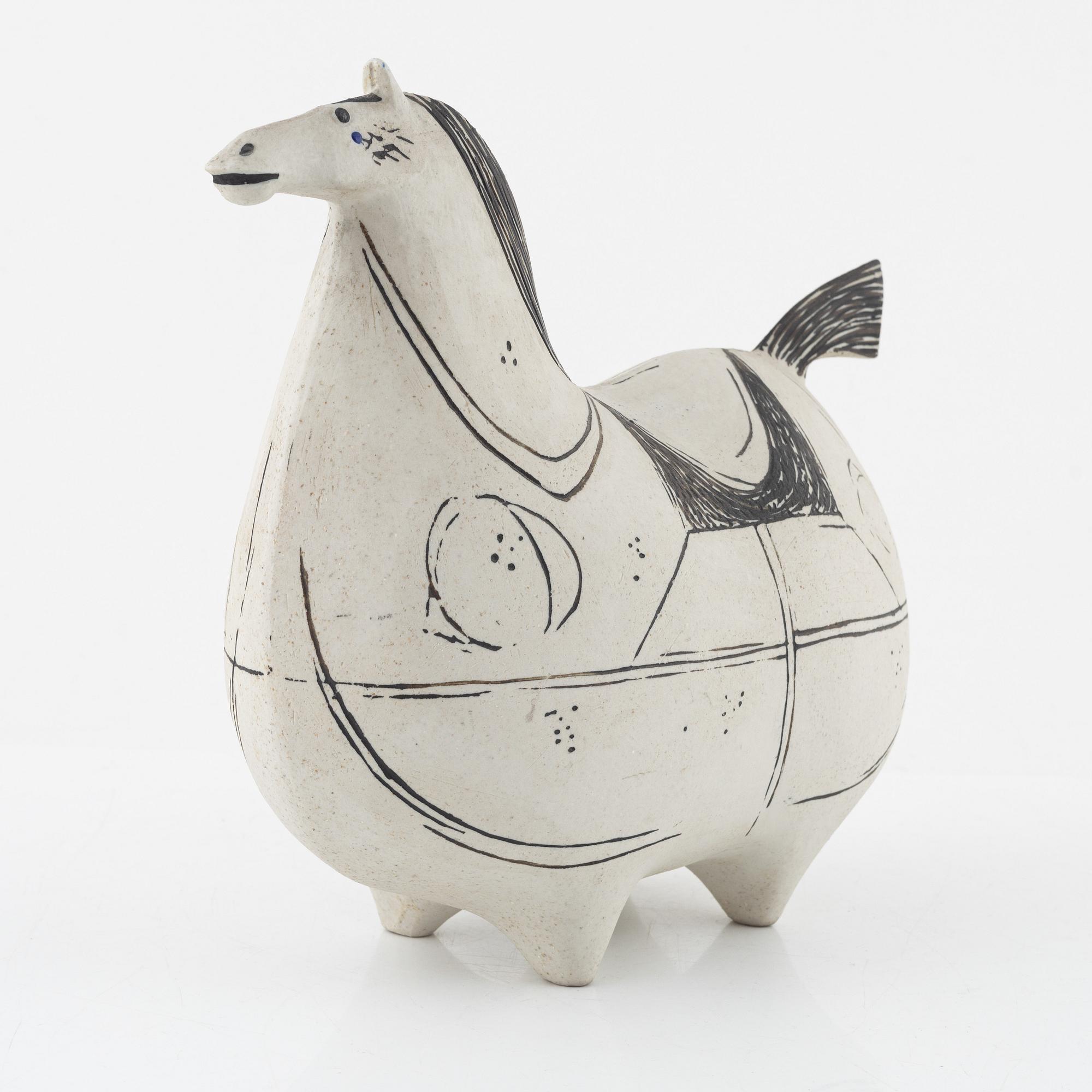 Stig Lindberg, figurin, "Springare", Gustavsbergs studio.