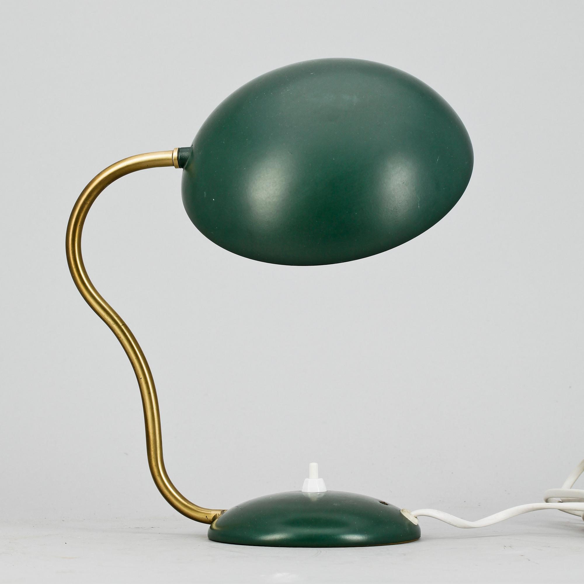 SKRIVBORDSLAMPA, 1950-tal.