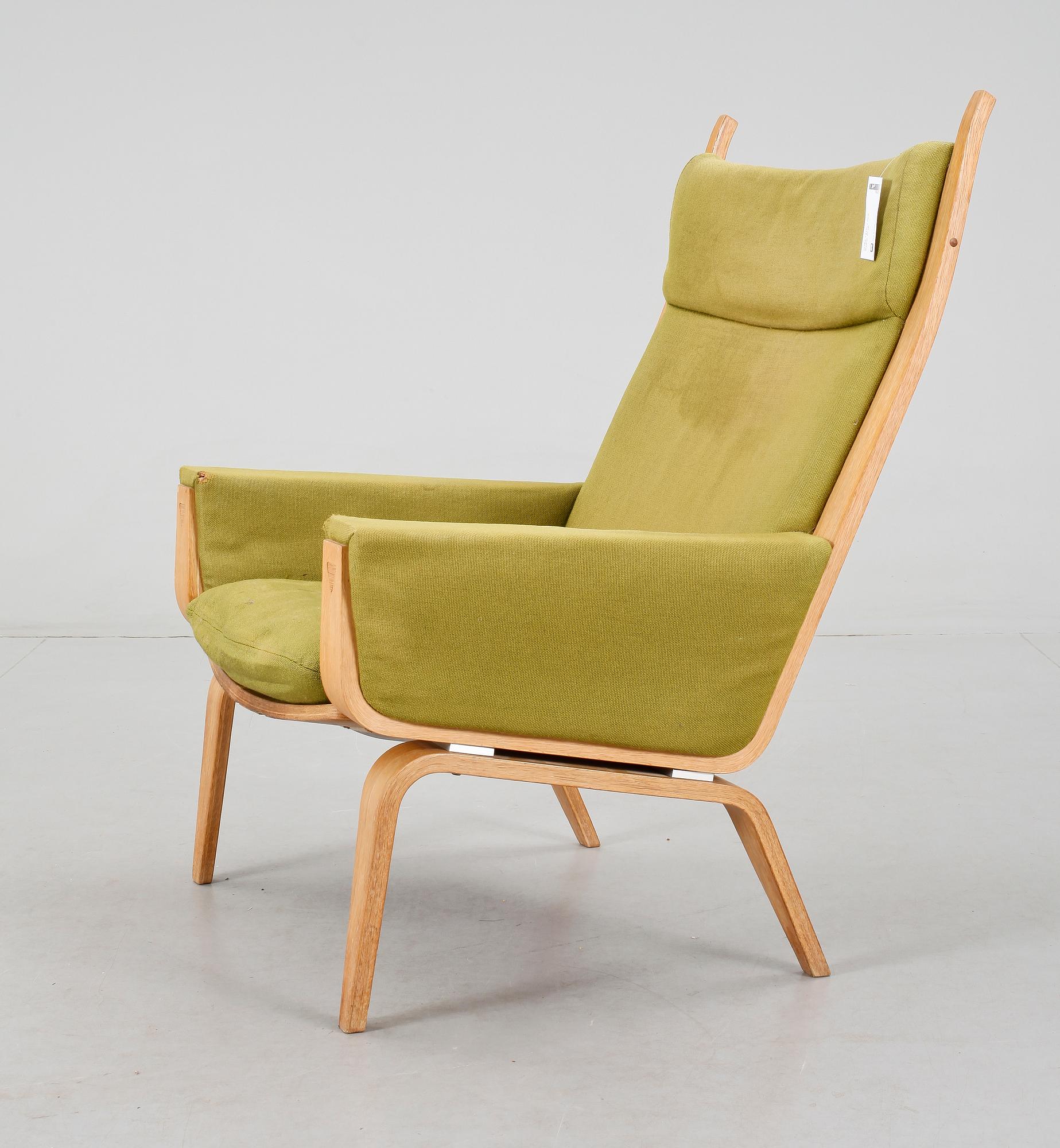 FÅTÖLJ, Hans J Wegner, modell GE-501,  50-tal.