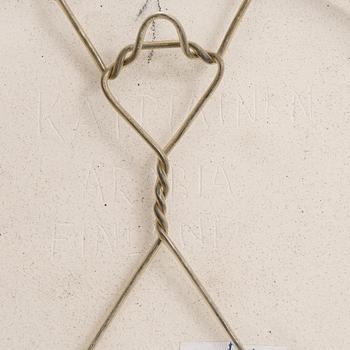 Birger Kaipiainen, koristelautanen, kivitavaraa, signeerattu  Kaipiainen, Arabia Finland.