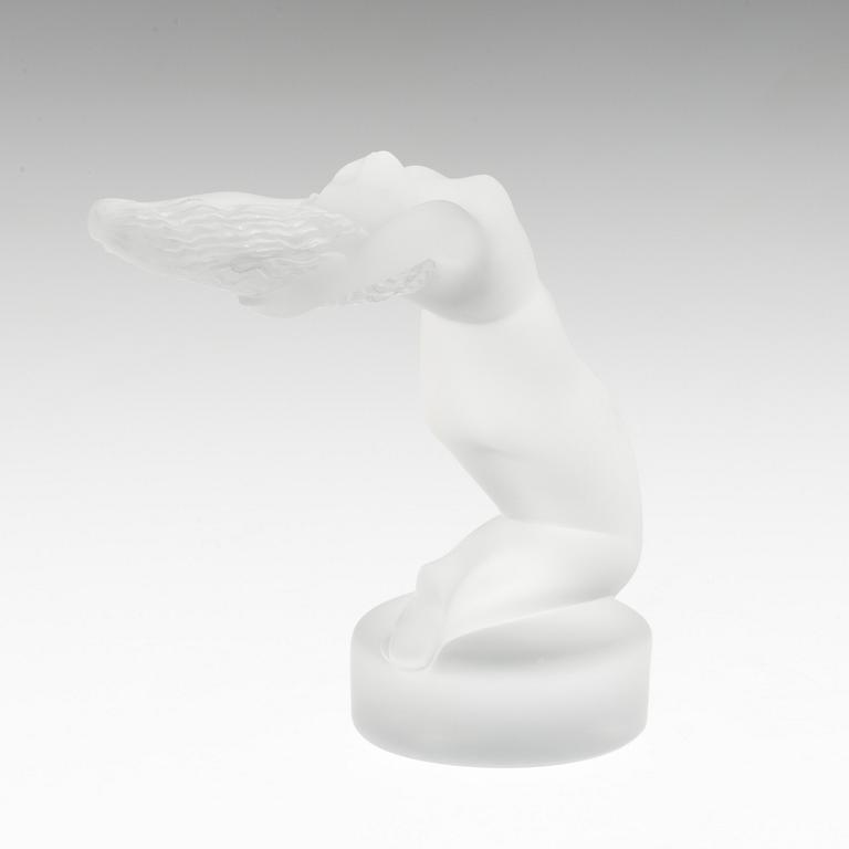 A Lalique 'Chrysis' glass sculpture / car mascot.