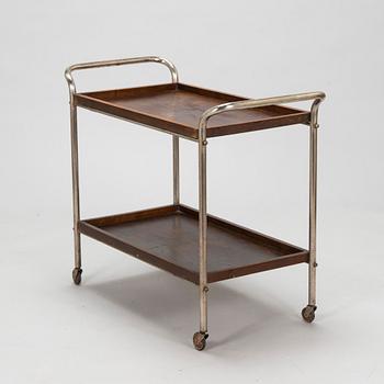 Serveringsvagn, funkkis, 1930/40-tal.