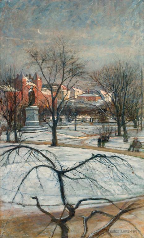 Ernst Lundström, "Berzelii Park".