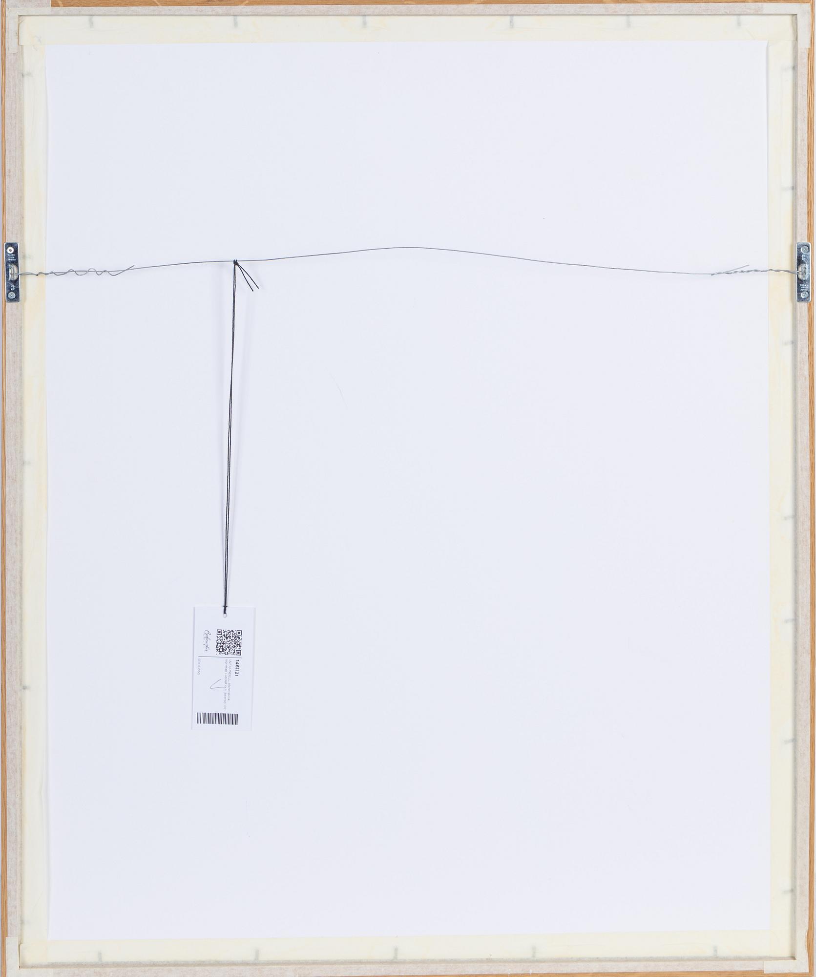 Ulf Lundell, mixed media with collage, signed and dated 07.