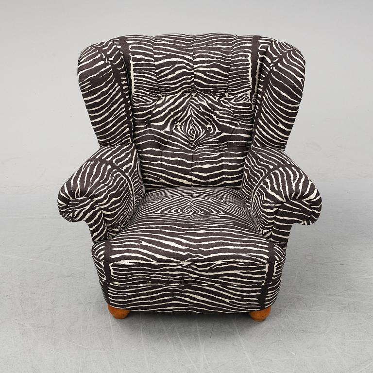 A lounge chair from OH Sjögren, second half of the 20th Century.
