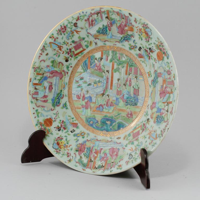 FAT, porslin, Kina, 1800-tal.