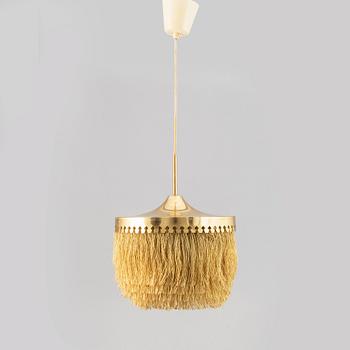 Hans-Agne Jakobsson, a brass ceiling light, Markaryd, 1960's/1970's.