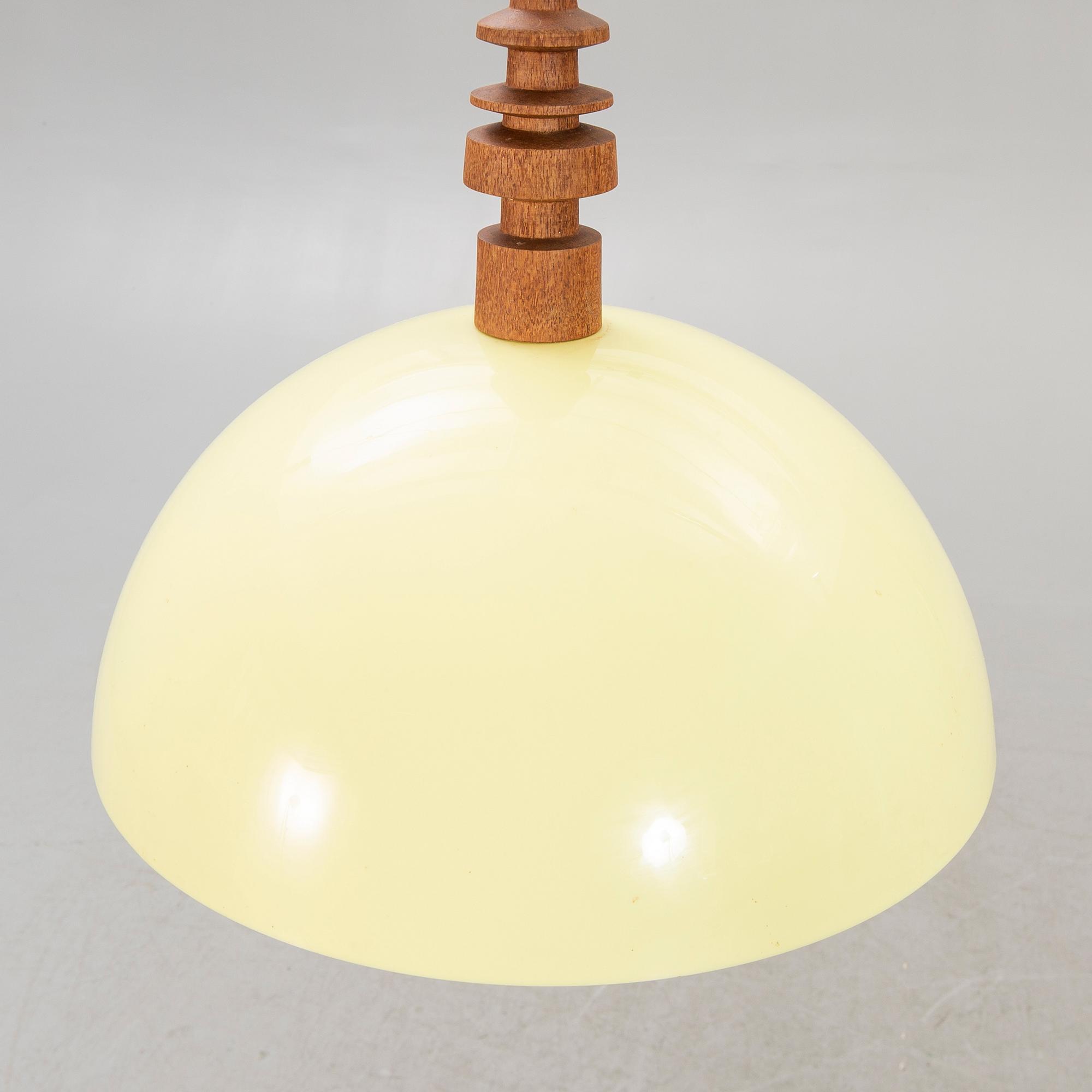 Ceiling lamp, Ateljè Lyktan, 1960s.