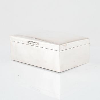 A Swedish Silver Box, mark of CG Hallberg, Stockholm 1924.