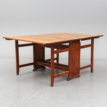 A Swedish 19th century gateleg table.