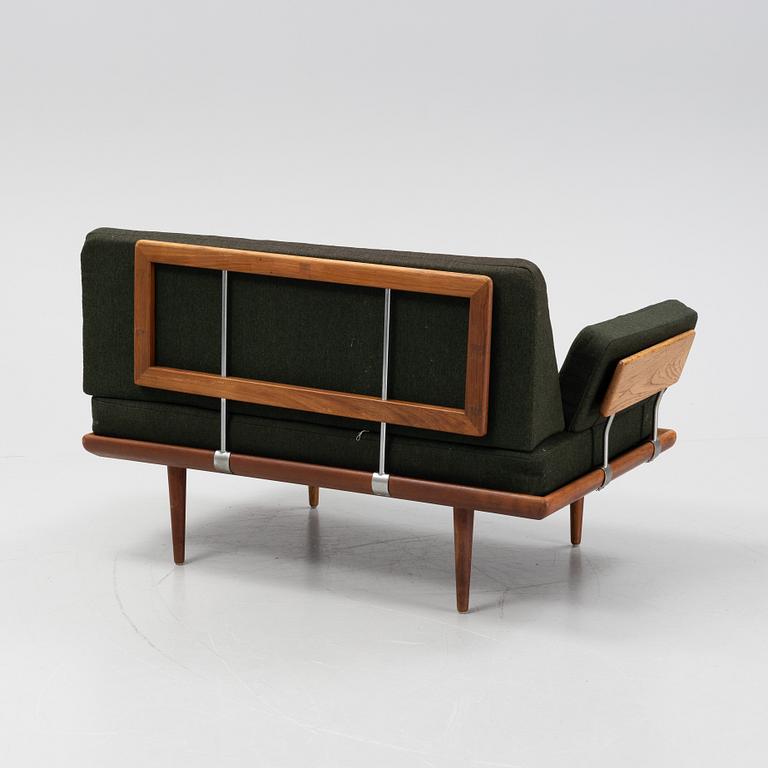 Peter Hvidt & Orla Mølgaard Nielsen, hörnsoffa med bord 3 dlr, "Minerva", France & Daverkosen Danmark 1950-tal.