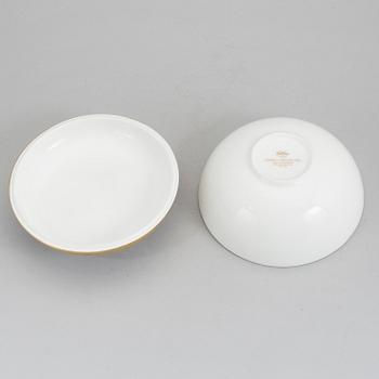 KARIN BJÖRQUIST, bowls with covers (12), bone china, "Nobel Jubilee 1991", Rörstrand.