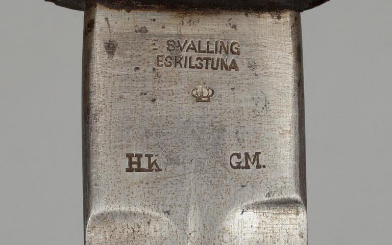 VÄRJA, märkt E. Svalling, Eskilstuna samt BALJA, ca 1900.
