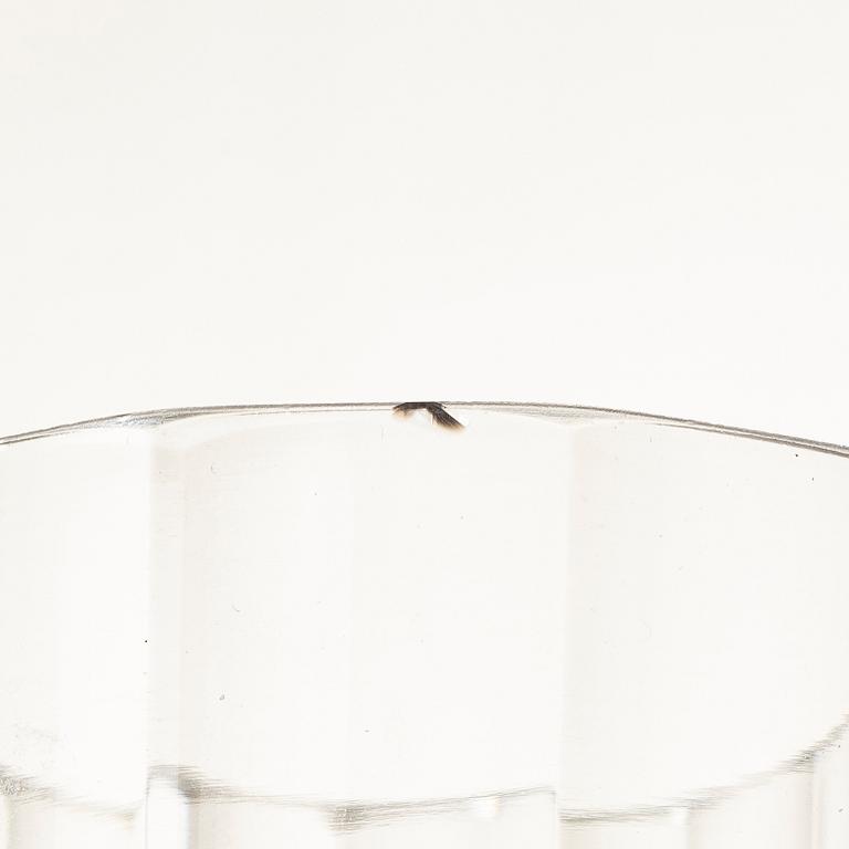 Elis Bergh, a "Karlberg" 48 piece glass service, Kosta Boda, 20th century.