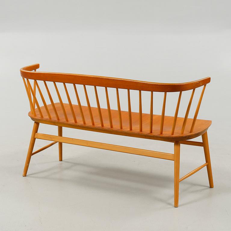PINNSOFFA/SOFFA, "Florett", Bröderna Wigells stolfabrik AB, omkring 1900-talets mitt.
