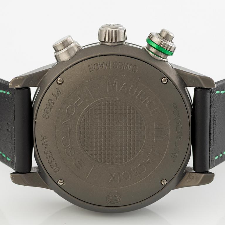 Maurice Lacroix, Pontos S Extreme, armbandsur, kronograf, 43 mm.