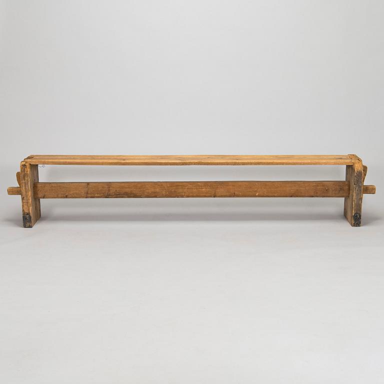 A 19th century bench.