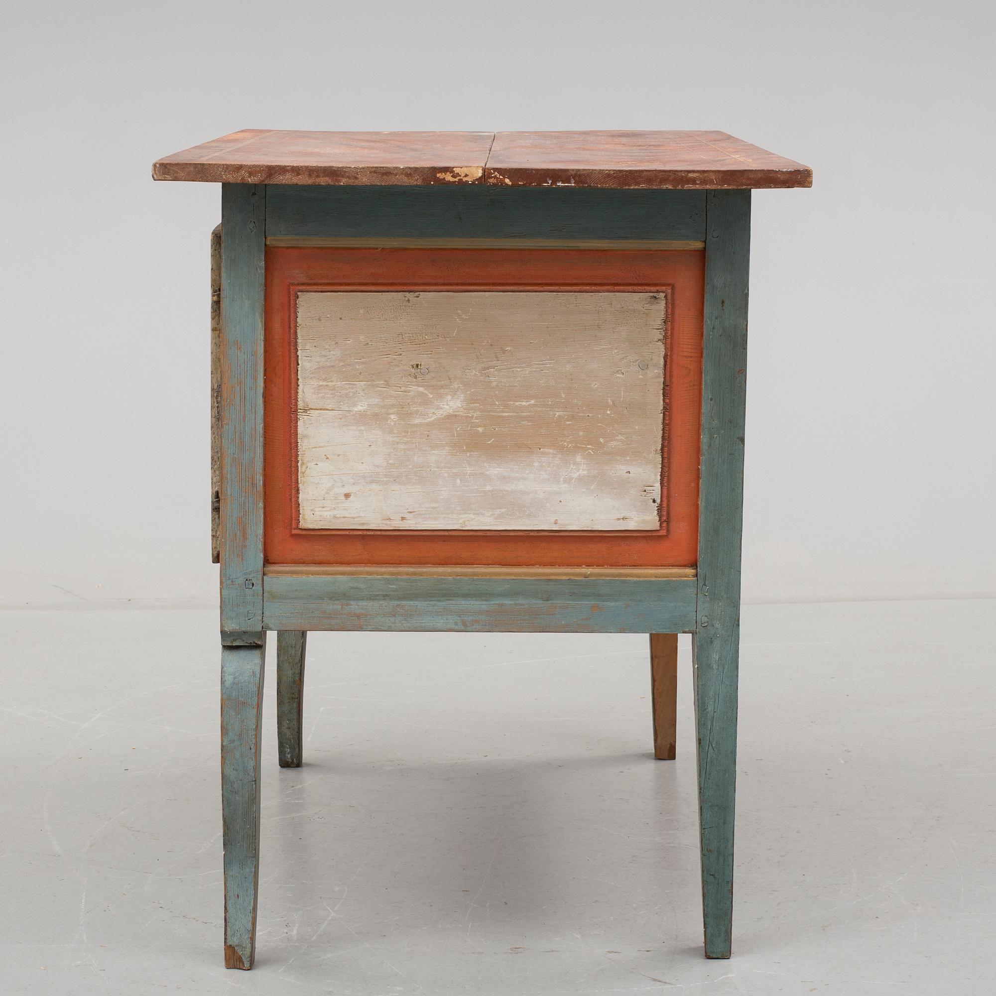 MÖSSBORD, allmoge, Järvsö, Hälsingland, 1800-talets första hälft.