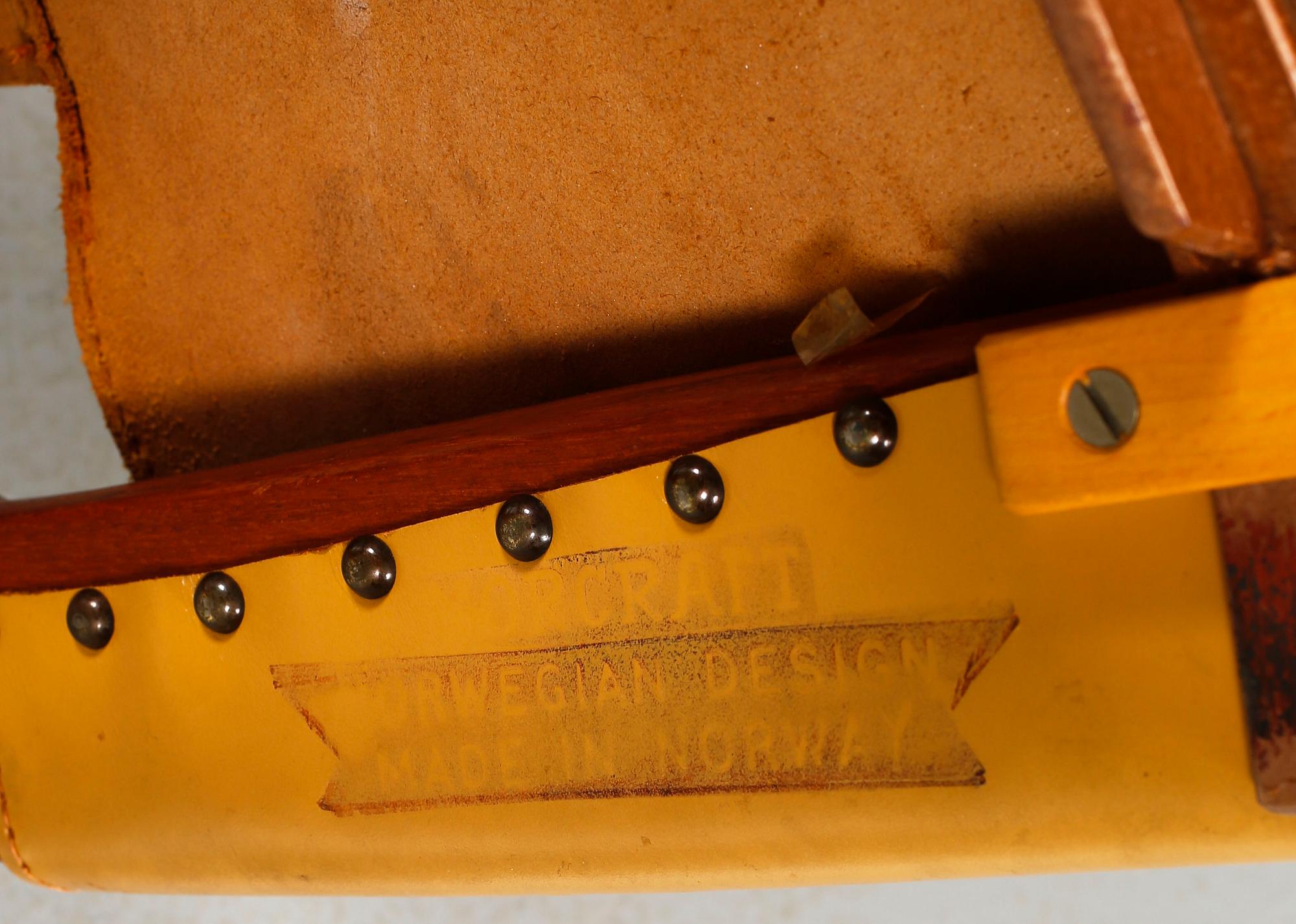 A "HOLMENKOLLEN" CHAIR BY ARNE TIDEMAND RUUD, A/S INVENTAR, GJÖVIK, 1960´S.