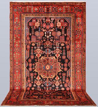 A rug, Nahavand, approx. 293 x 171 cm.