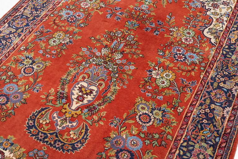 Carpet, likely eastern Persia, approximately 270 x 185 cm.