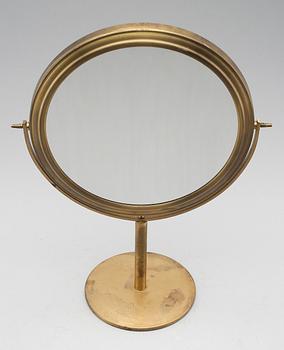 BORDSSPEGEL, mässing, 1900-talets mitt.
