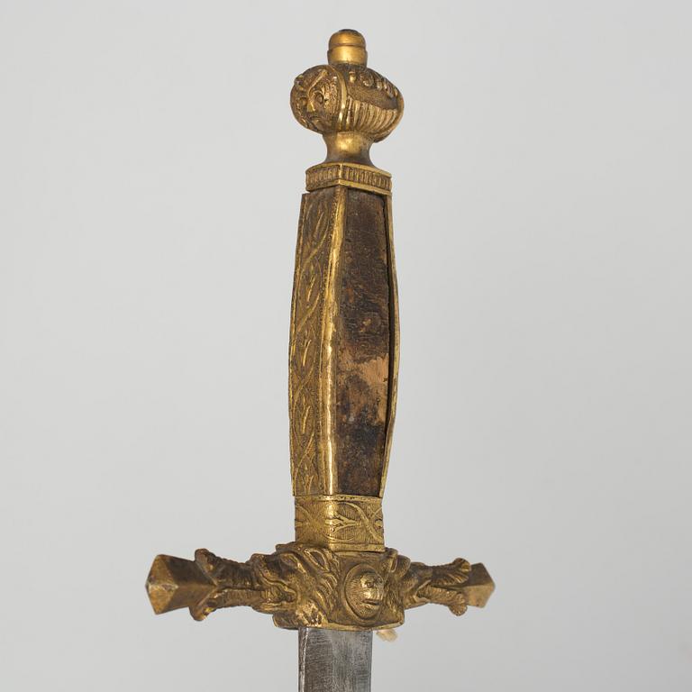 A early 20th century small sword.