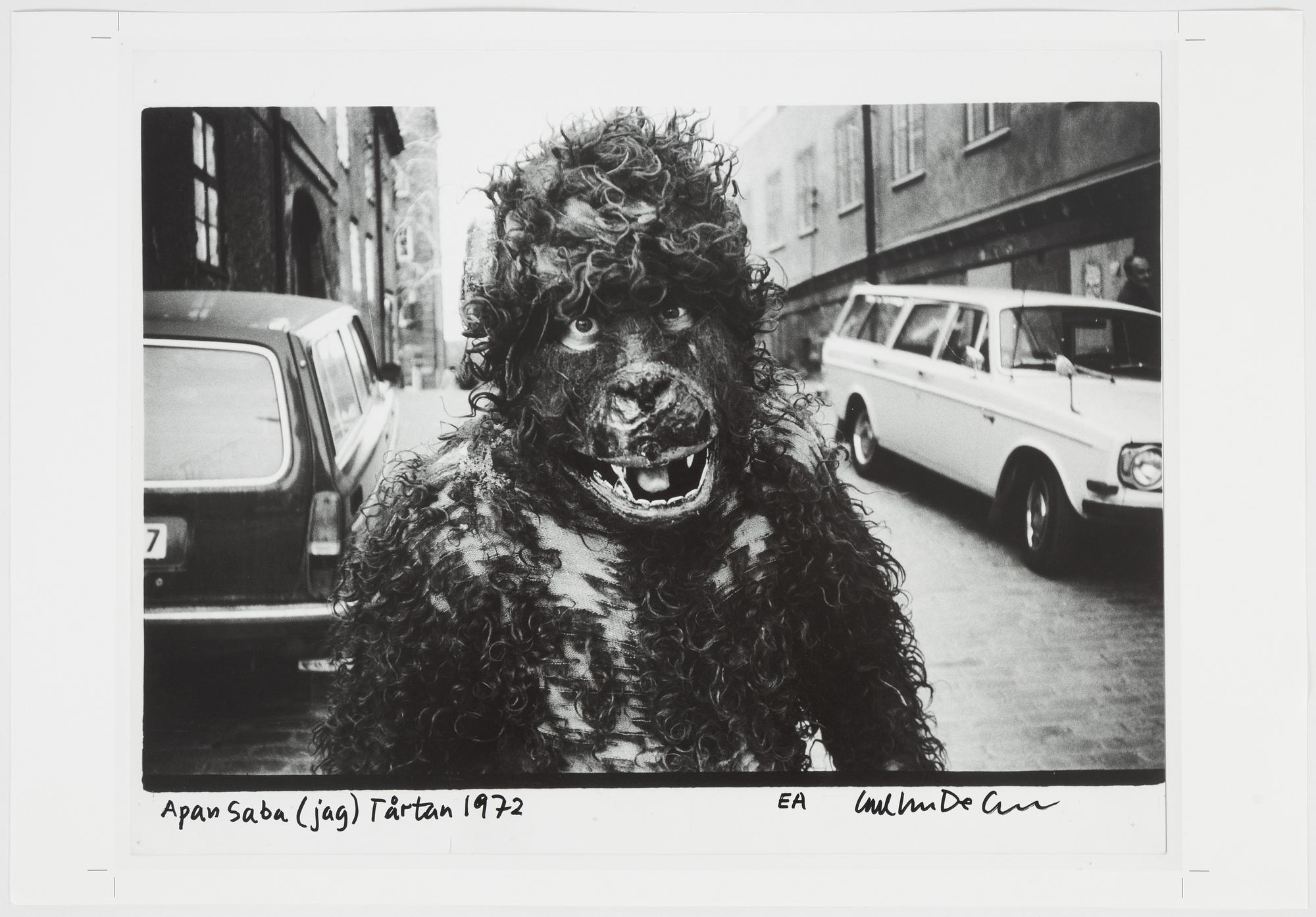 Carl Johan De Geer, photo, signed EA.