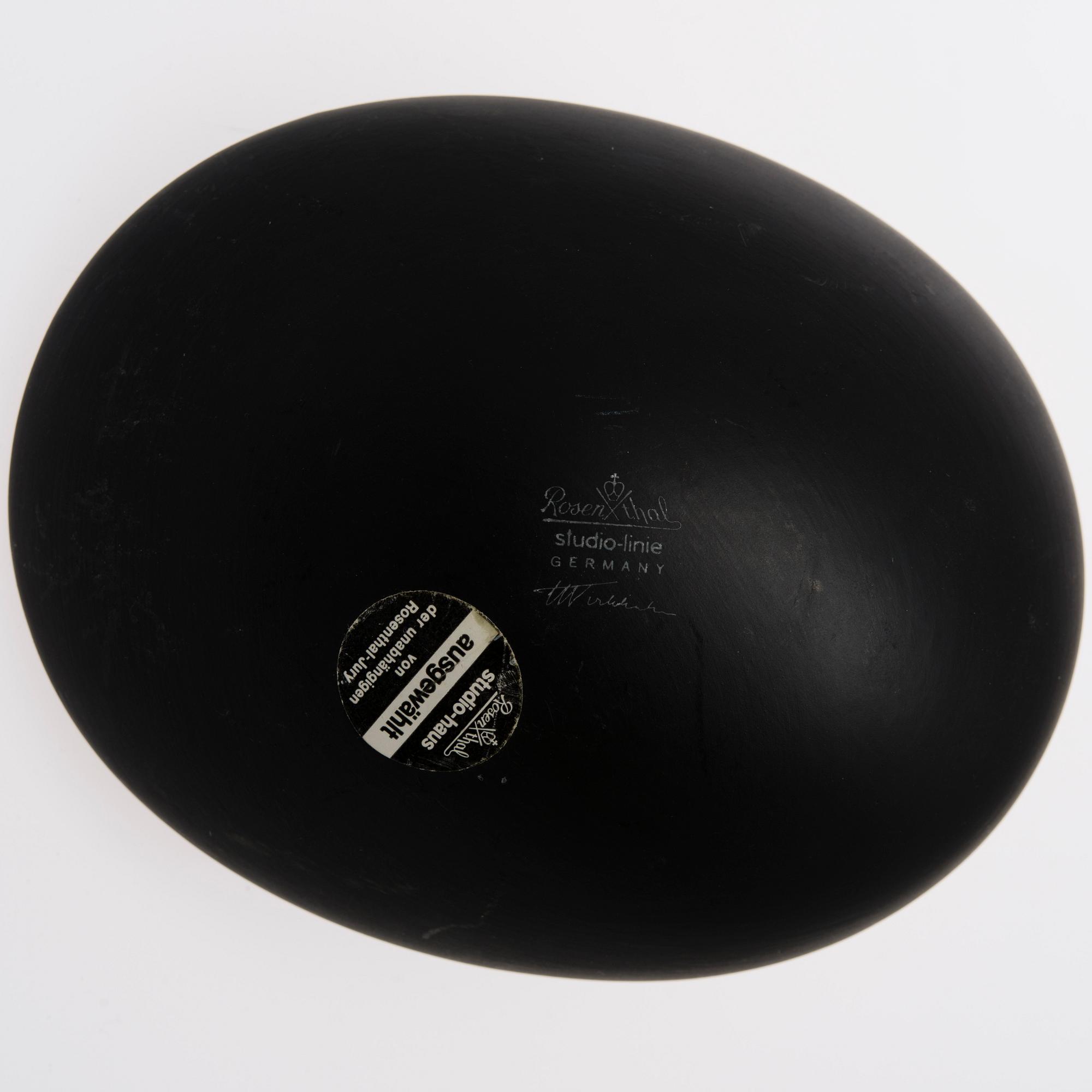 VAS, porslin "Pollo", design Tapio Wirkkala, Studio-Line Rosenthal.