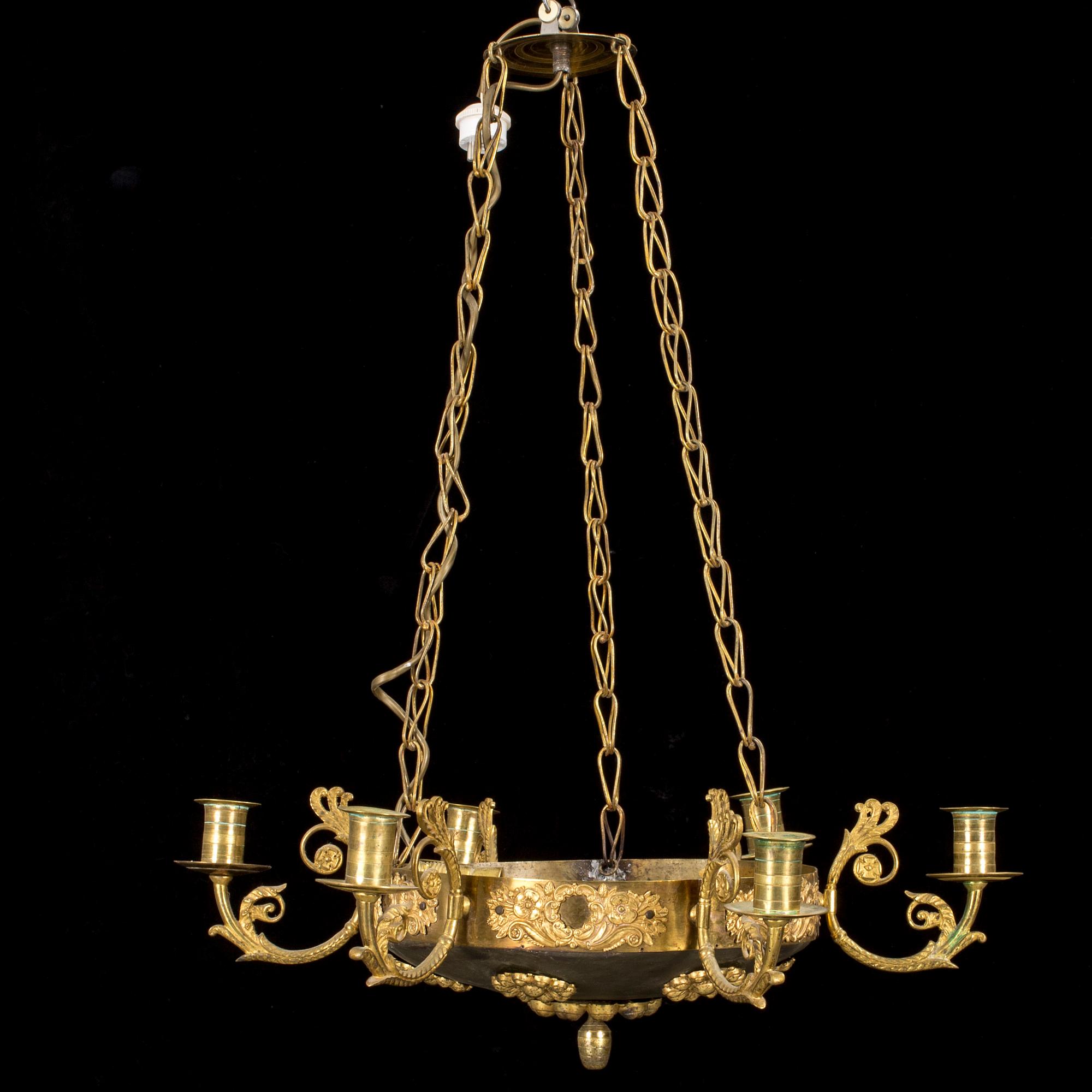 TAKAMPEL, senempire ca 1840-1850.