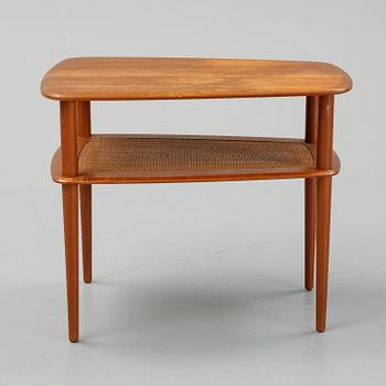Peter Hvidt & Orla Molgaard Nielsen, a teak 'Minerva' coffee table, France & Son, Denmark, 1950's-60's.