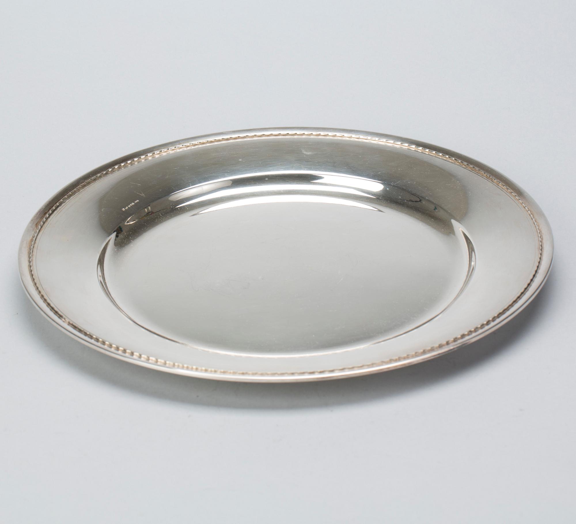 BRICKA, GAB Stockholm 1946, silver, vikt 760 g.