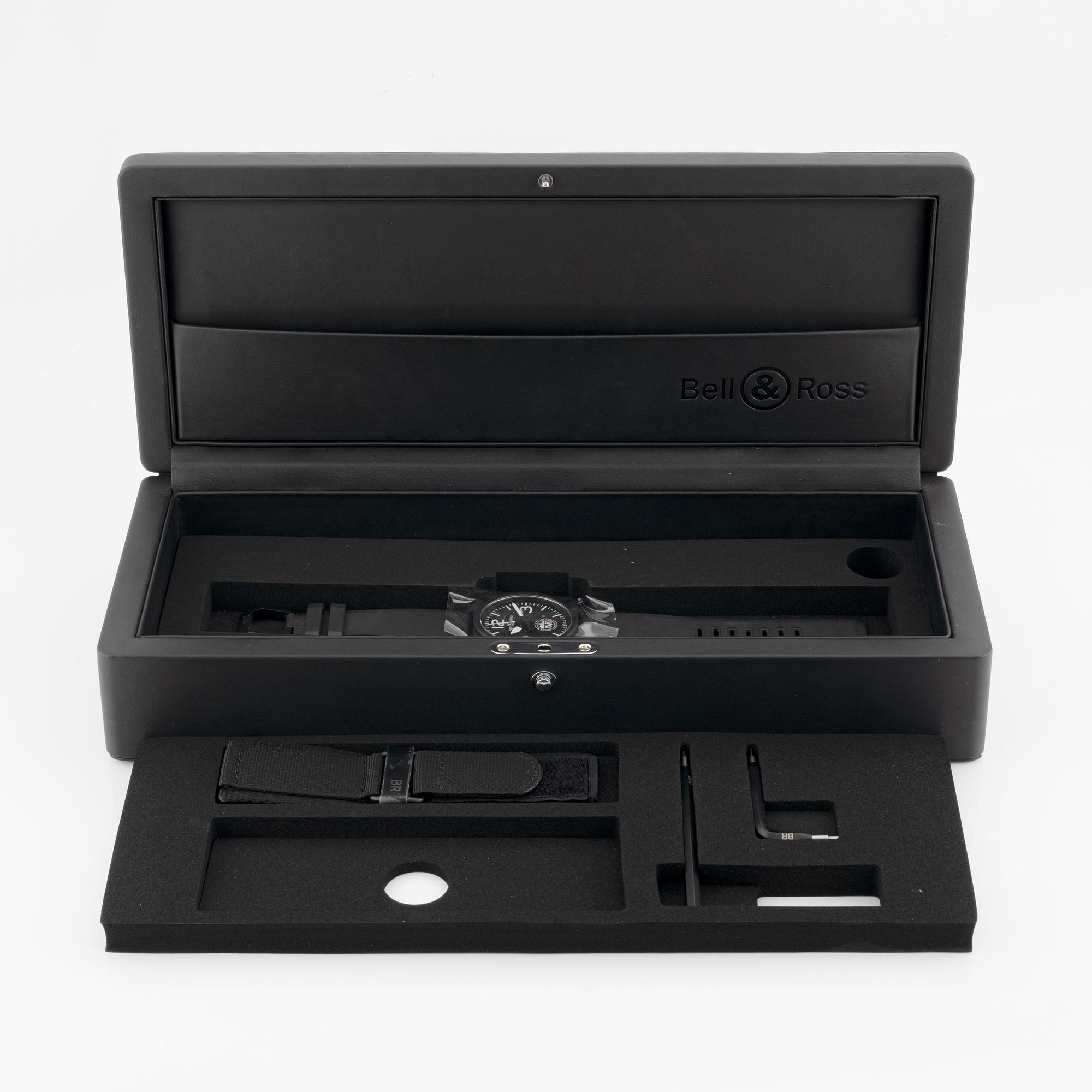 Bell & Ross, BR03-92, "RAID", "Limited Edition", wristwatch, 42 mm.