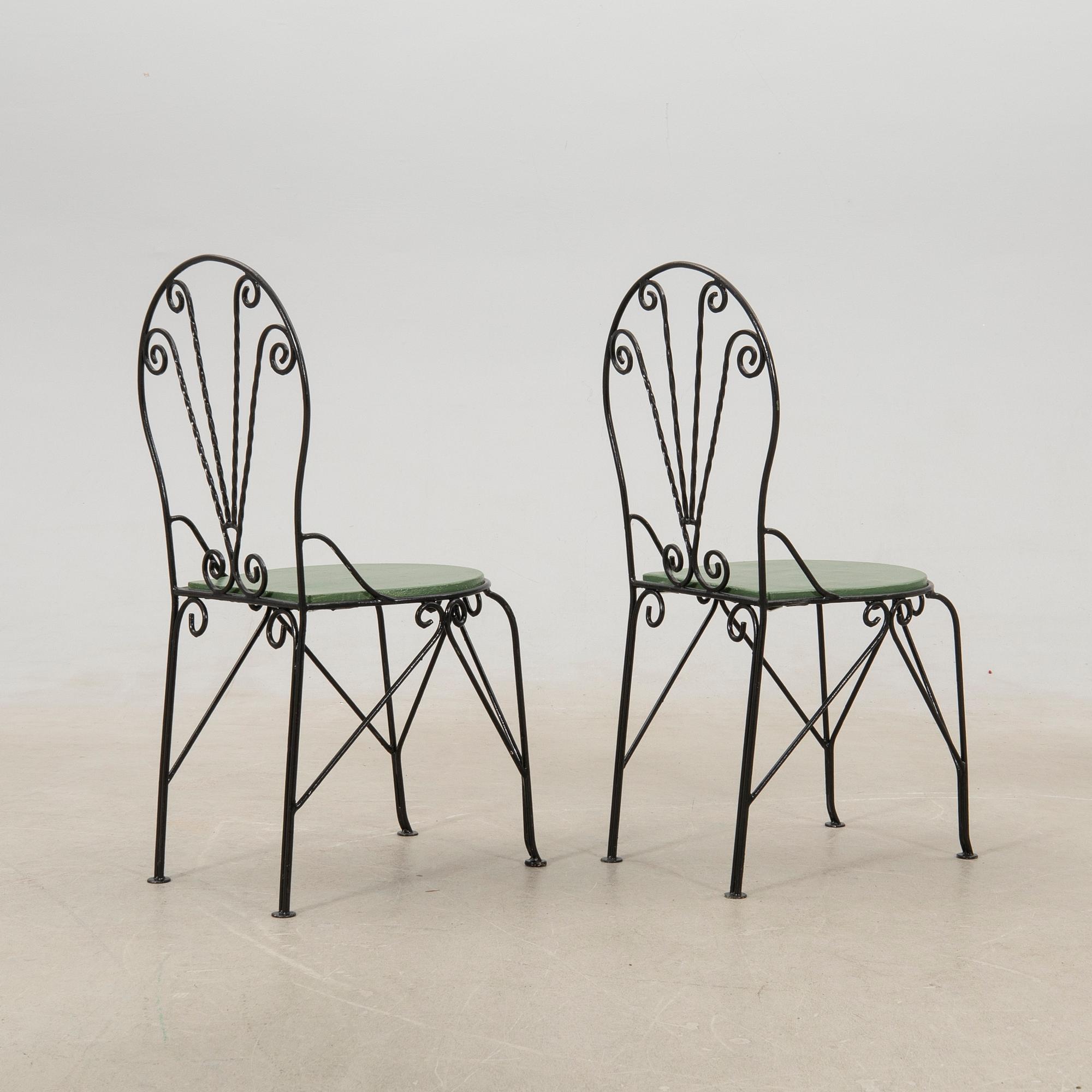 Garden furniture 3 pcs mid/second half of the 20th century.