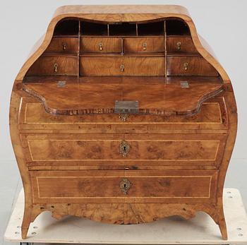 SEKRETÄR, rokoko, 1700-talets andra hälft.