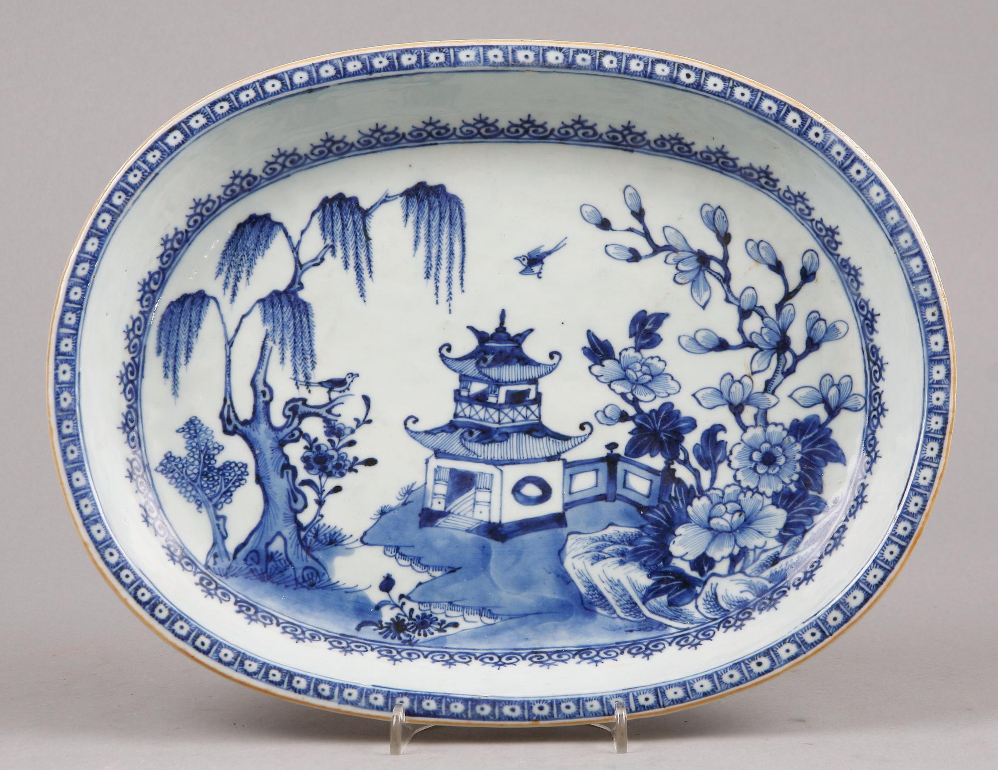 SKÅLFAT, porslin, Qianlong, kina 1700-tal.