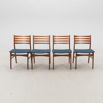 Stolar 4 st troligen Danmark 1960-tal.