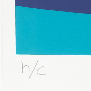 Franco Costa, silkscreen in colours, signed HC.