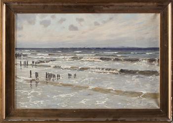 FRITZ STAEHR-OLSEN, olja på duk, signerad.