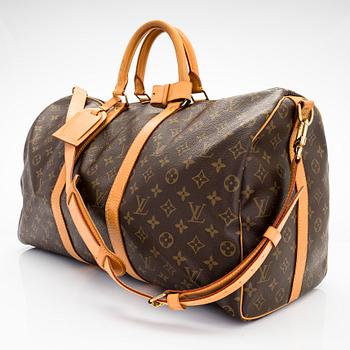 Louis Vuitton, laukku, "Keepall 50 Bandoulière".