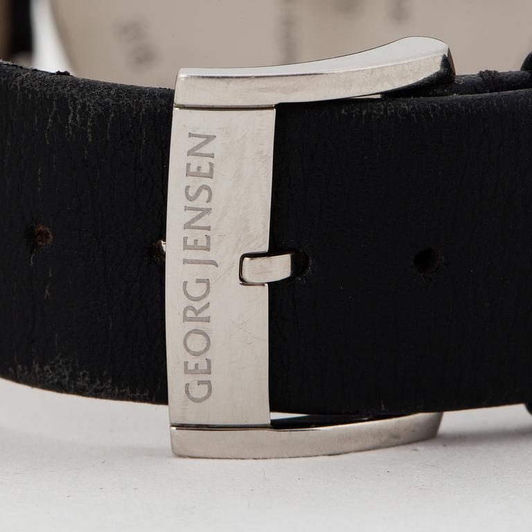 GEORG JENSEN, wristwatch, design Henning Koppel, 38 mm,
