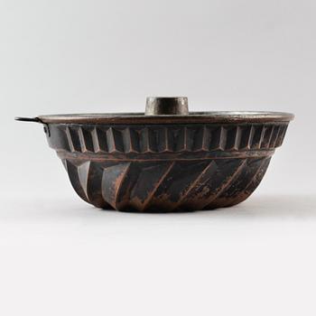 ALADÅBFORM, koppar, 1800-tal.