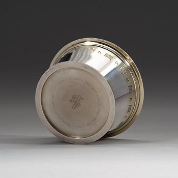 WIWEN NILSSON, skål, Lund 1959, sterling.