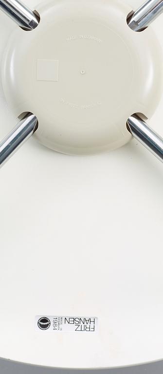 KARMSTOLAR, 4 st, "Sjuan", Arne Jacobsen, Fritz Hansen, formgiven 1955.