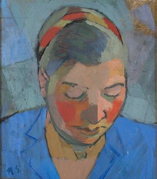 RAGNAR SANDBERG, oil on canvas, signed.